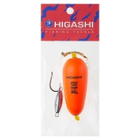 Оснастка готовая HIGASHI Salmon Float Rig HP-500 1,9 м 0,45 мм 20 г цв. black nickel