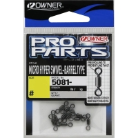 Вертлюг OWNER Stainless Barrel Swivel  № 8 (10 шт.)