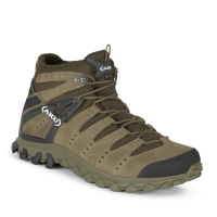 Ботинки треккинговые AKU Alterra Lite Mid GTX цвет Camo Green / Black