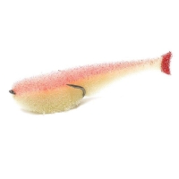 Поролоновая рыбка LEX Classic Fish CD UV 9 WPNB (белое тело / розовая спина / красный хвост)
