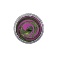 Паста форелевая BERKLEY PowerBait Natural Scent Glitter Swirls цв. Hippie Hypnotize