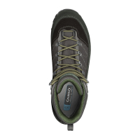 Ботинки треккинговые AKU Trekker III Wide GTX цвет Anthracite / Green превью 2