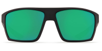 Очки поляризационные COSTA DEL MAR Bloke W580 р. XL цв. Matte Black + Matte Gray цв. ст. Green Mirror Glass превью 3