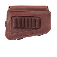 Патронташ на приклад ALLEN Westcliff Leather Buttstock Cartridge Carrier цвет Brown
