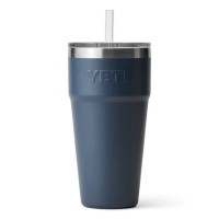 Термокружка YETI Rambler Straw Cap 760 цвет Navy превью 2