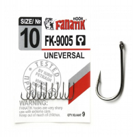 Крючок одинарный FANATIK FK-9005 Uneversal № 10 (9 шт.)