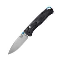 Нож складной BENCHMADE Bugout сатиновый S90V рукоять карбон