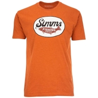 Футболка SIMMS Trout Wander T-Shirt цвет Adobe Heather