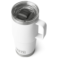 Термокружка YETI Rambler Travel Mug w/Magslider Lid 591 цвет White превью 3