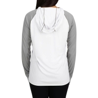 Термокофта SIMMS Women's Solarflex Hoody цвет White Cinder превью 2