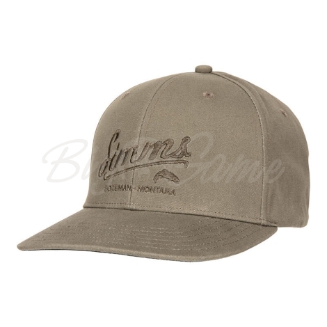 Кепка SIMMS Riprap Canvas Cap цвет Dark Stone фото 1