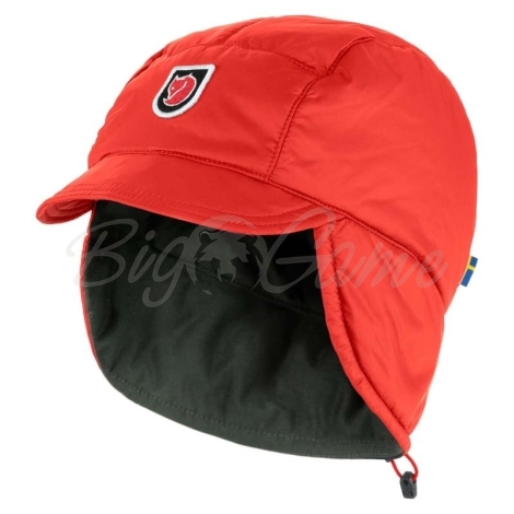 Шапка FJALLRAVEN Expedition Padded Cap цвет True Red фото 1