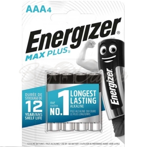 Батарейка ENERGIZER MAX Plus Alk AAA FSB4 (4 шт.) фото 1