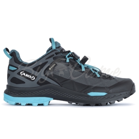 Кроссовки треккинговые AKU WS Rocket DFS GTX цвет Black / Turquoise фото 5