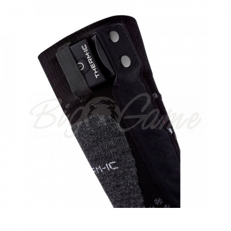 Носки с подогревом THERM-IC Powersock Set Heat Uni + S-Pack 700 B V2 цвет черный фото 4