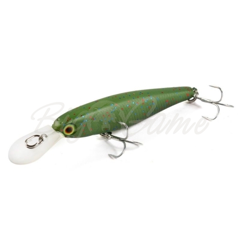 Воблер JACKALL Squirrel 61SP Silent цв. mat glitter olive фото 2