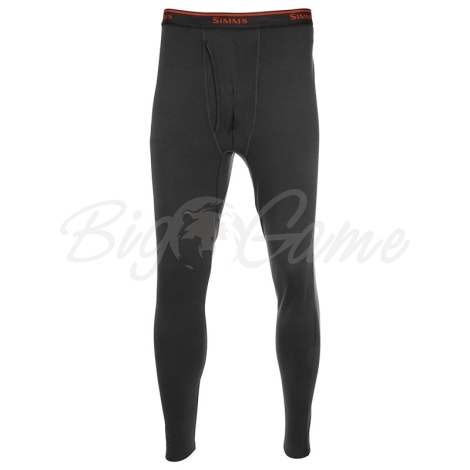 Кальсоны SIMMS Lightweight Baselayer Bottom цвет Carbon фото 1