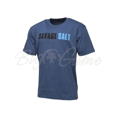 Футболка SAVAGE GEAR Salt Tee цвет синий фото 1