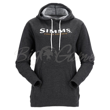 Толстовка SIMMS Women 's Logo Hoody цвет Charcoal Heather фото 1