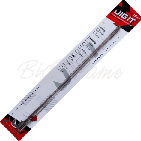 Поводок металлический JIG IT d - 0,45 мм 40 см 21 кг (10 шт.) фото 1