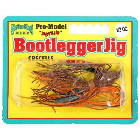 Бактейл STRIKE KING Bootlegger Jig 14 г (1/2 oz) цв. cajun craw фото 1