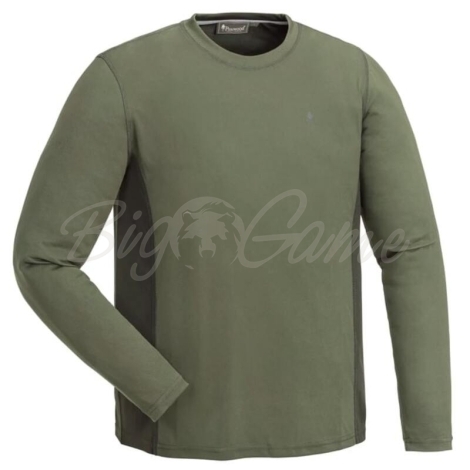 Термокофта PINEWOOD Insectsafe L/S T-Shirt цвет Green / Dark Green фото 1