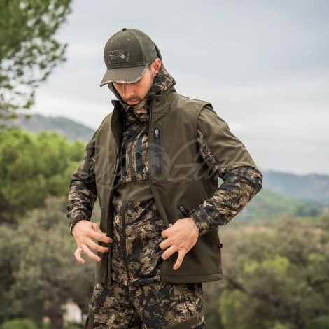Жилет SEELAND Chaser Aero Waistcoat цвет Pine green фото 2