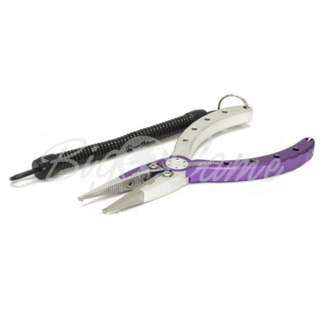 Плоскогубцы SPRUT Aluminum Fishing Pliers 150 цв. Silver Purple фото 1