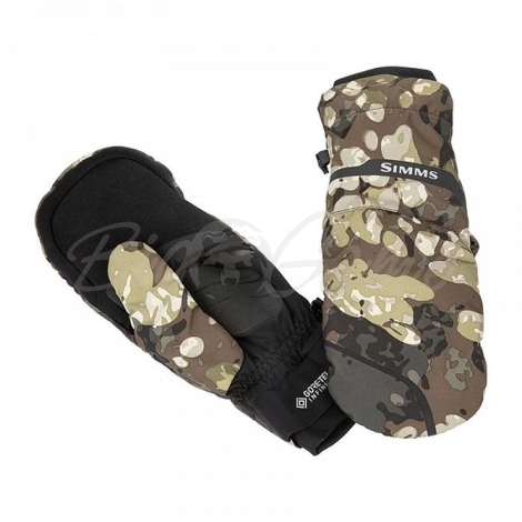 Рукавицы SIMMS Gore-Tex ExStream Foldover Mitt цвет Riparian Camo фото 1