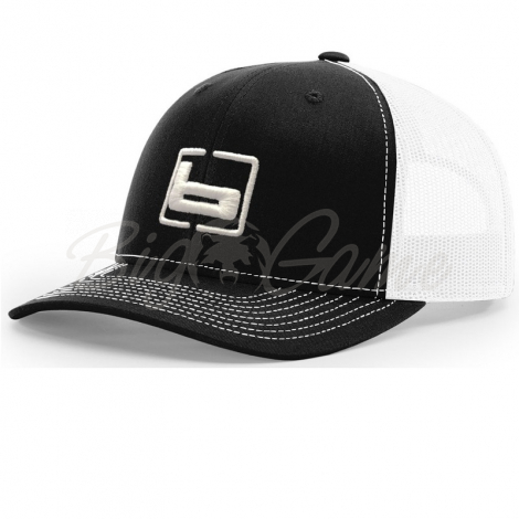 Кепка BANDED Trucker Cap цв. Black / White фото 1