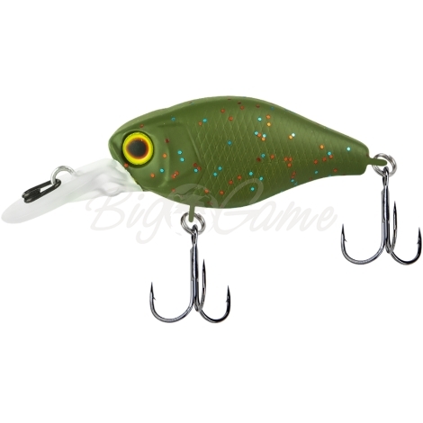Воблер JACKALL Chubby 41 MR цв. mat glitter olive фото 2
