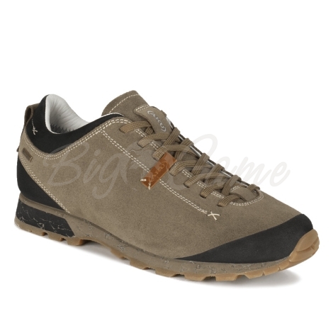Кроссовки треккинговые AKU Bellamont III Suede GTX цвет Sand / Black фото 1