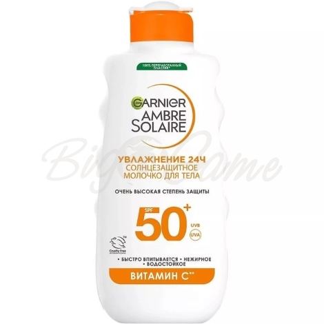 Лосьон солнцезащитный GARNIER для лица и тела водостойкий SPF 50+ 175 мл фото 1