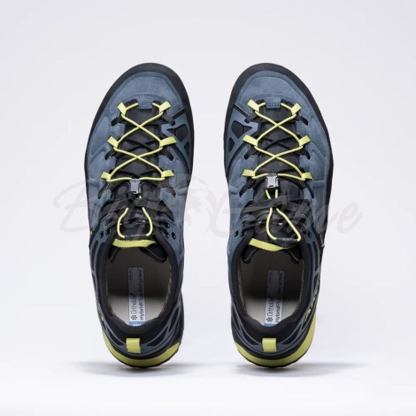 Кроссовки горные AKU Rock DFS II GTX цвет Anthracite / Lime фото 3