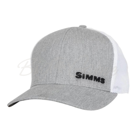 Кепка SIMMS Flex Trucker цвет Heather Grey фото 1