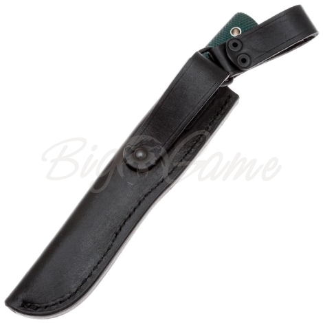 Нож ЮЖНЫЙ КРЕСТ Бер Эксперт Сталь CPR рукоять Микарта изумруд/насечка фото 2