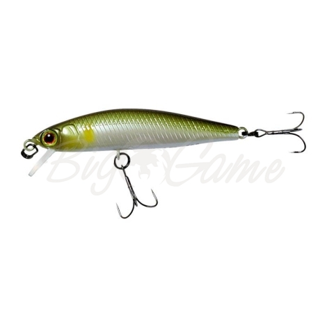 Воблер JACKALL Flat Fly 50SP цв. pearl ayu фото 1
