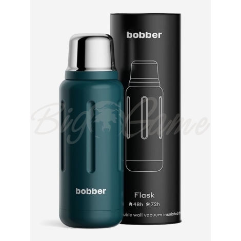 Термос BOBBER Flask 1 л цвет Deep Teal (темно-бирюзовый) фото 2