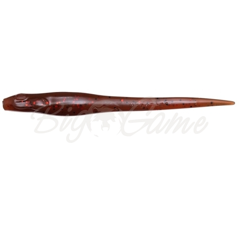 Слаг MEGABASS Hazedong 4" (7 шт.) цв. ebimiso red flake фото 1