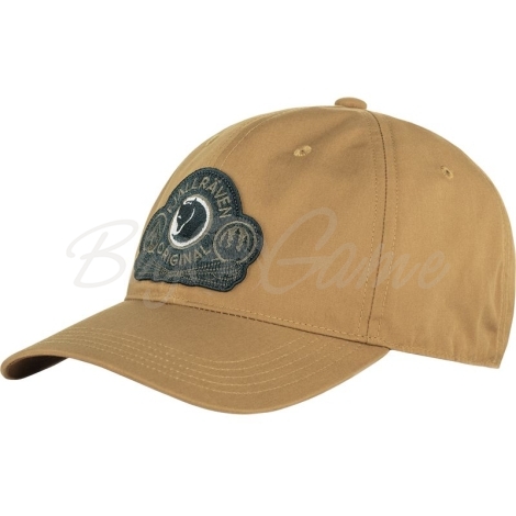 Кепка FJALLRAVEN Classic Badge Cap цвет Buckwheat Brown фото 1