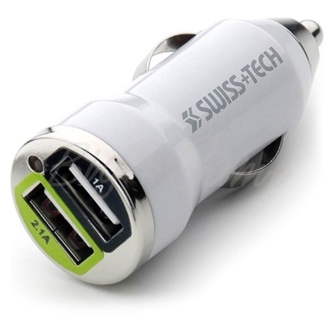 Адаптер SWISS TECH 12V USB Adapter (2 порта) фото 1