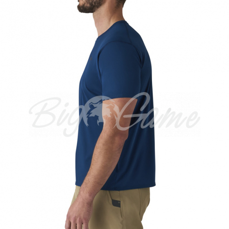 Футболка SITKA Basin Work Shirt SS цвет Admiral Blue фото 4