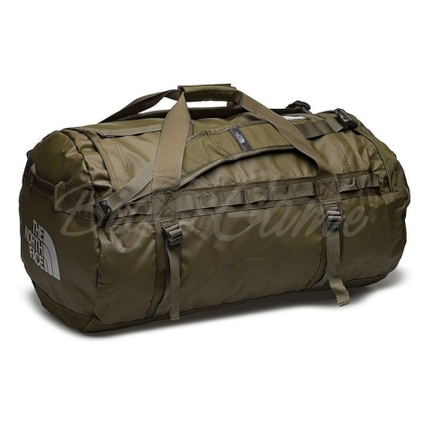 Сумка дорожная THE NORTH FACE Base Camp Duffel S 50 л цвет Beech Green/Burnt Olive Green фото 1