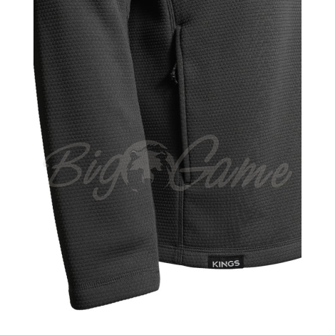 Толстовка KING'S Hunter Highland Full Zip Fleece цвет Charcoal фото 2