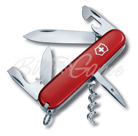 Нож VICTORINOX Spartan 91мм 12 функций цв. красный (в блистере) фото 1