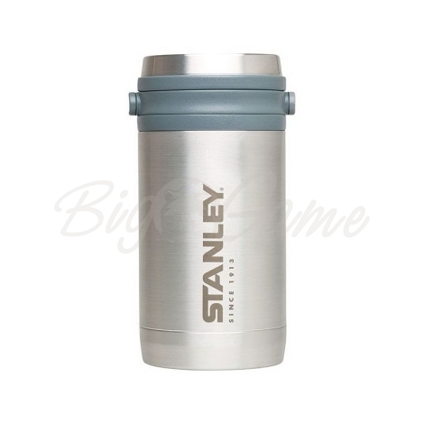 Термокружка STANLEY Mountain Vacuum Trail Mug 0,35 л цвет стальной фото 1