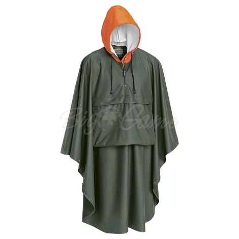 Дождевик PINEWOOD Gustav Poncho цвет Green / Orange фото 1