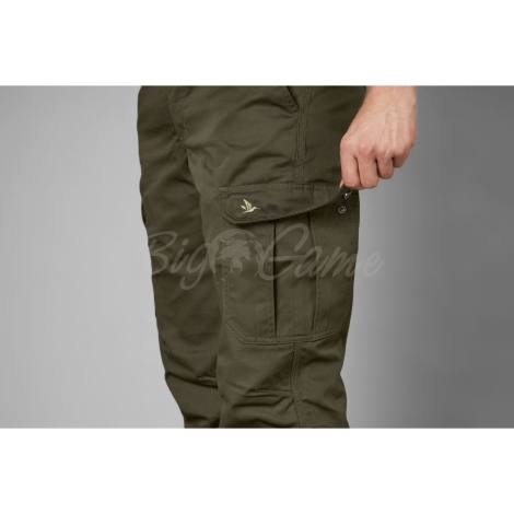 Брюки SEELAND Oak Trousers цвет Pine green фото 3