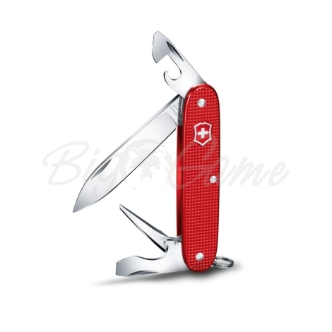 Нож VICTORINOX Pioneer Alox LE2018 93мм 8 функций цв. красный (в подарочной уп.) фото 1