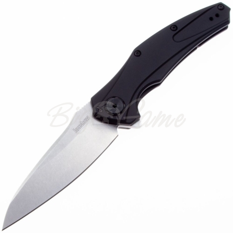 Нож складной KERSHAW Bareknuckle сталь CPM 20CV рукоять алюминий 6061-T6 цв. Black фото 1